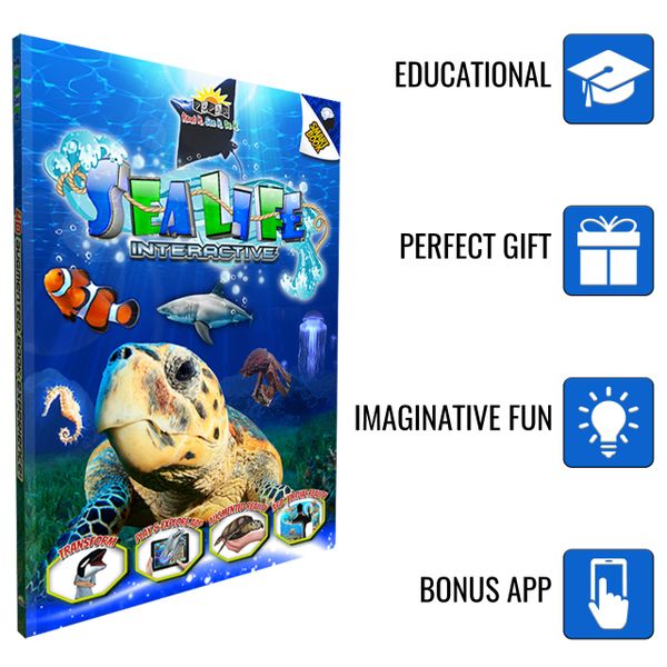 Popar Toys - Sea Life Interactive Smart Book