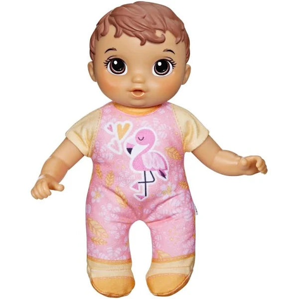 Baby Alive Cute n Cuddly Baby Doll Brown Hairt