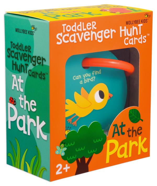 Mollybee Kids Toddler Scavenger Hunt Cards At The Park