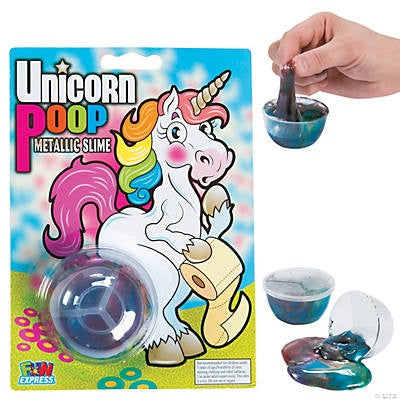 Unicorn Poop Metallic Slime
