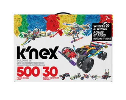  K'NEX Classic - 500PC Wings & Wheels